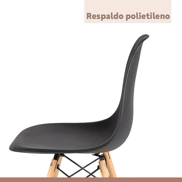 Silla Eames - Negro