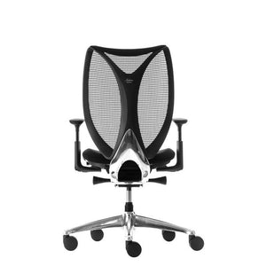 Silla Ergonómica Sabrina Estructura Negra Malla Negra