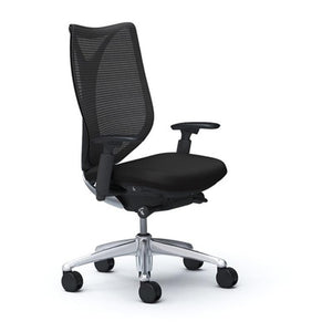 Silla Ergonómica Sabrina Estructura Negra Malla Negra